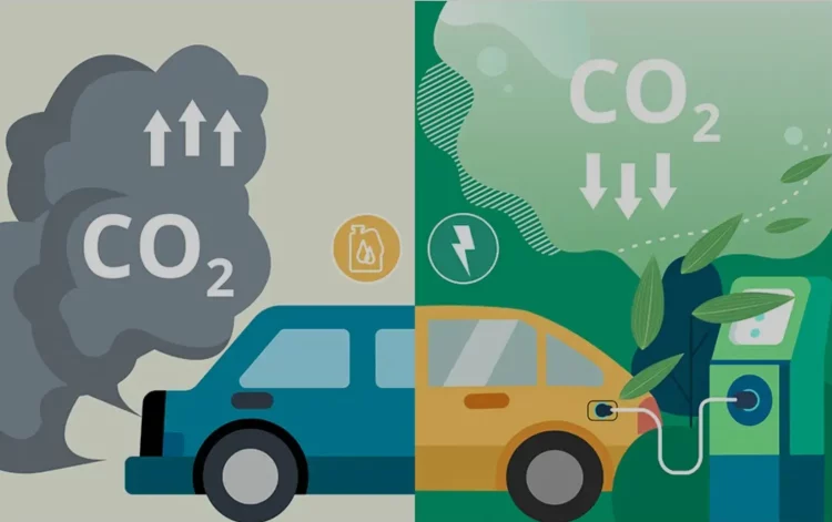 How Electric Vehicles Can Significantly Reduce Urban Carbon Emissions